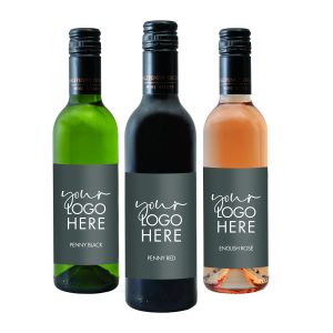 Mini Individual White, Red & Rose English Wine 37.5cl